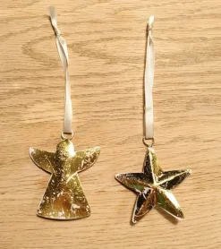 Andre Ophæng, Engel, hvid og guld* Julepynt|Jul