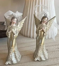 La Vida Ophæng, Englepige m. hånd på hjertet, Guld* Juleophæng|Jul