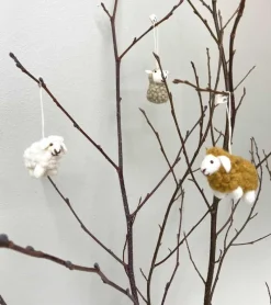 Gry And Sif Ophæng Får Mini, Hvid – Gry & Sif* Påske|Højtider