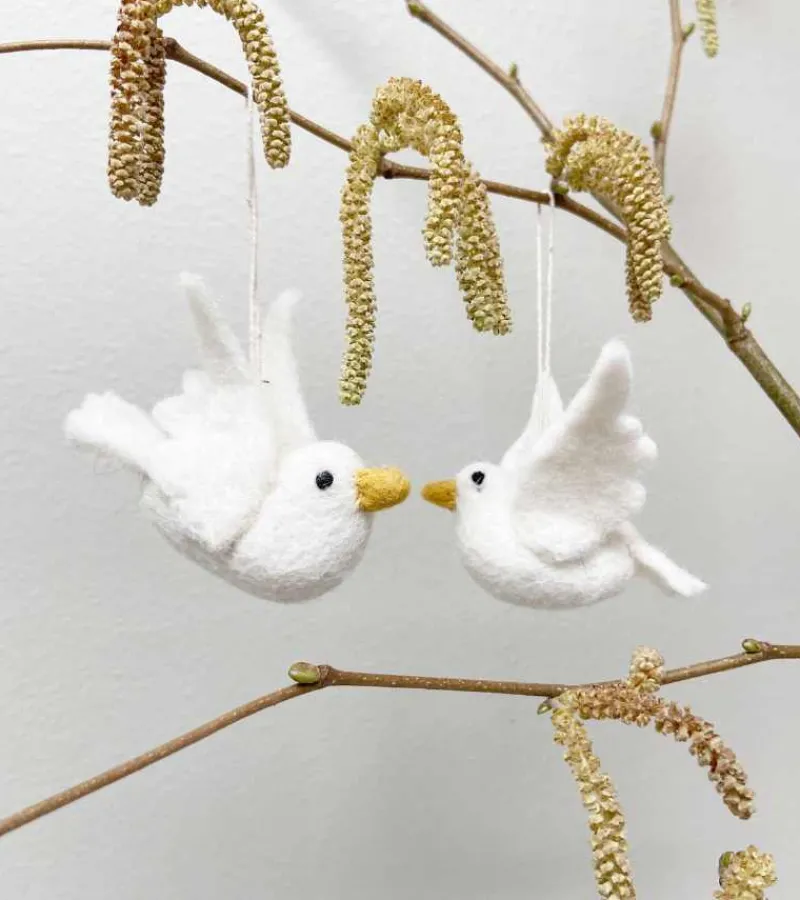 Gry And Sif Ophæng Fredsdue, Sæt af 2 – Gry & Sif* Pinse|Højtider