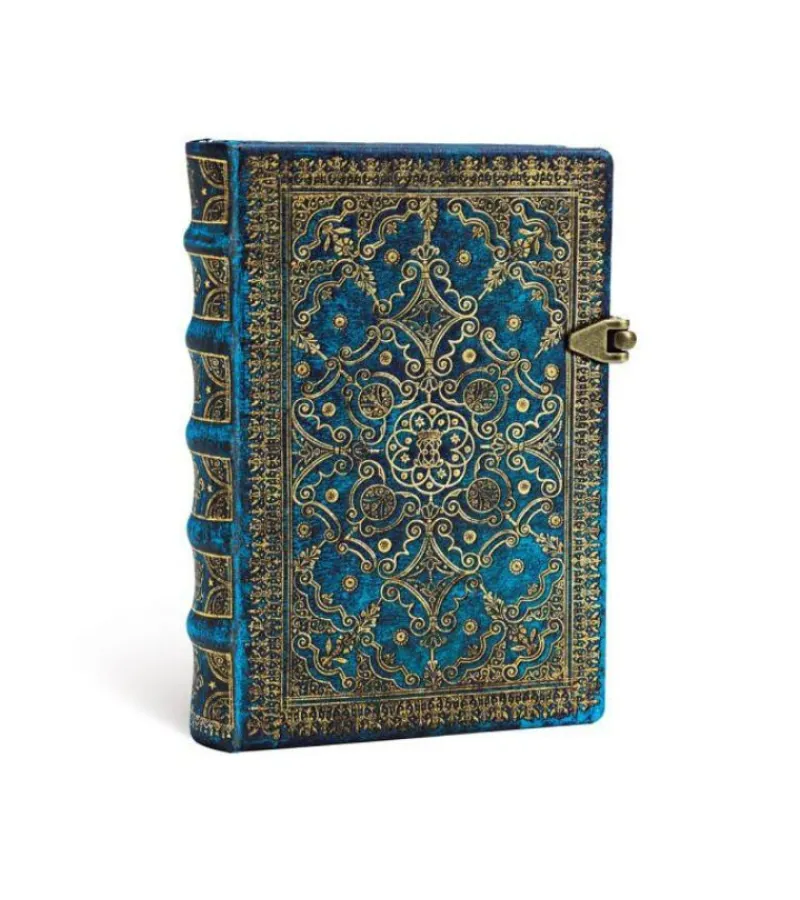 Paperblanks , Azure, Notesbog, Linjeret, Hardcover, Mini, 11×14 cm* Notesbøger|Papirvarer