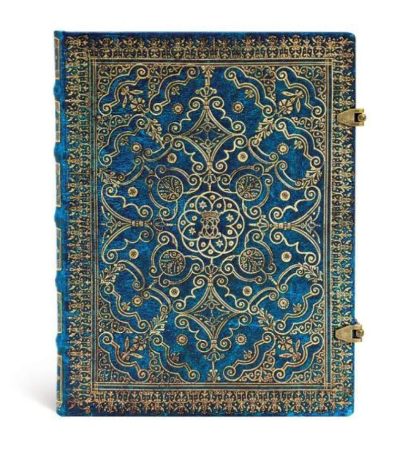 Paperblanks , Azure, Notesbog, Blank, Hardcover, Ultra,18×23 cm* Notesbøger|Papirvarer
