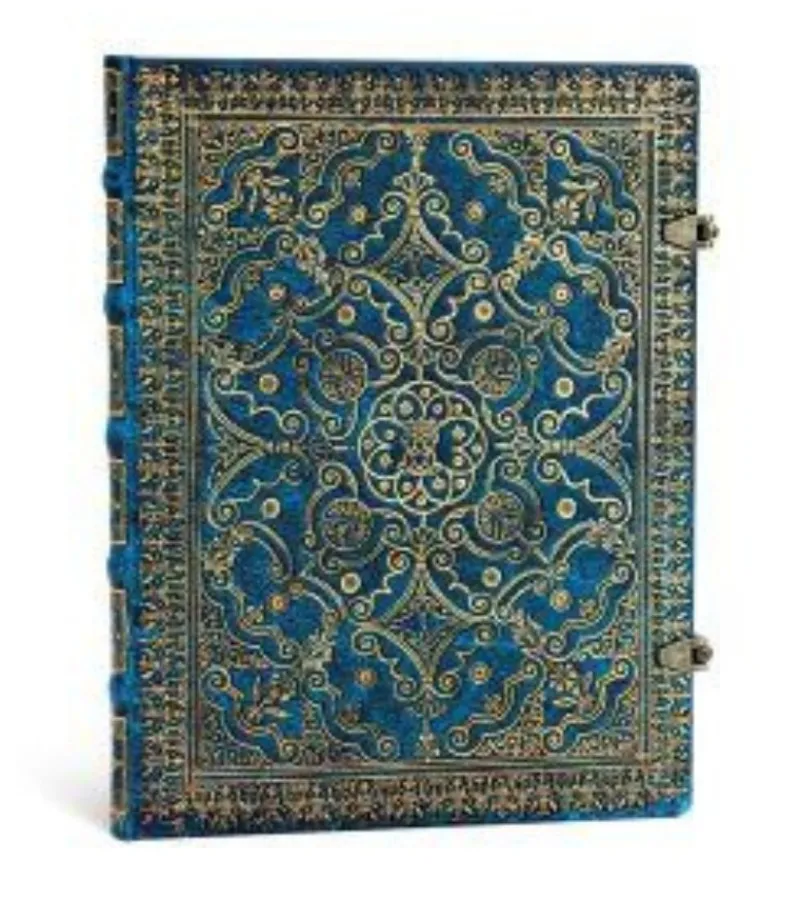 Paperblanks , Azure, Notesbog, Blank, Hardcover, Ultra,18×23 cm* Notesbøger|Papirvarer