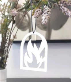 OnlyByGrace Pinseophæng, Tunger af ild, HVID* Pinse|Højtider