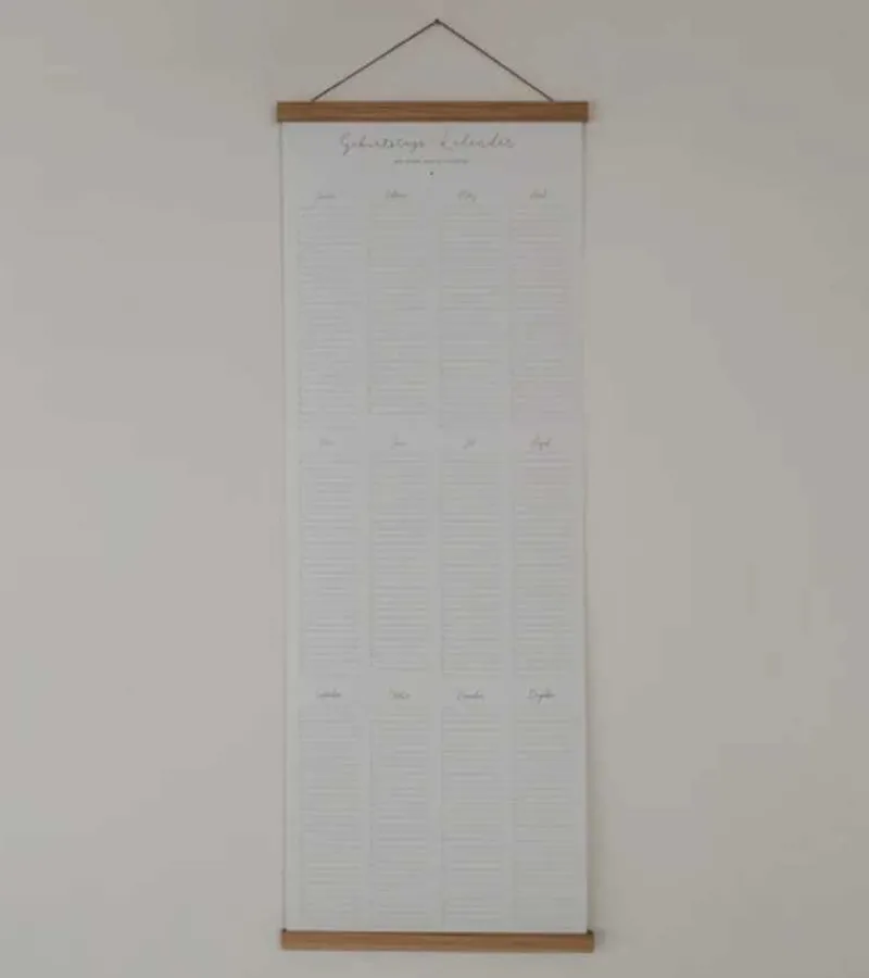 Eulenschnitt Plakatliste A3, Egetræ* Bolig