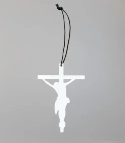 OnlyByGrace Påskeophæng, Jesu Korsfæstelse, Hvid* Kalendergaver|Jul