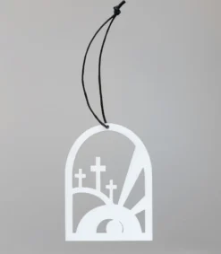 OnlyByGrace Påskeophæng, Opstandelsesen, Hvid* Påske|Højtider