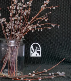 OnlyByGrace Påskeophæng, Opstandelsesen, Hvid* Påske|Højtider