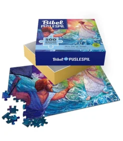 Scandinavia Puslespil, Jesus går på vandet, 500 brikker* Bøger Om Tro|Malebøger For Voksne