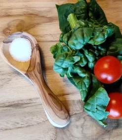 Bethlehem Star Olive Wood Saltske i oliventræ* Små Gaver|Køkken