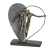 Gilde Skulptur af hjerte, parskulptur* Bryllup|Gave-ideer