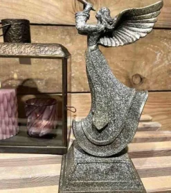 La Vida Skulptur Engel med trompet, 26 cm* Engle|Bolig