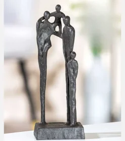 Gilde Skulptur, Familien er hjertets hjem, 23 cm* Gave-ideer|Bryllup