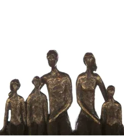 Gilde Skulptur: Familien har hjemstad i hjertet, metal, 26 cm* Gave-ideer|Mors Dag