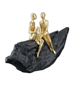 Gilde Skulptur: Forelsket, Guld og sort* Gave-ideer|Bryllup