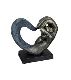 Gilde Skulptur, Hjerte med barn og voksen hænder* Bryllup|Gave-ideer