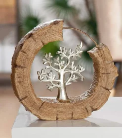 Gilde Skulptur, Livets træ, enkle grene, 19 cm* Gave-ideer|Figurer & Skulpturer