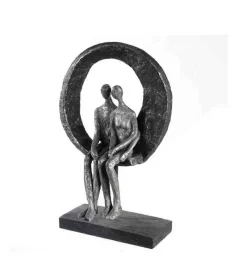 Gilde Skulptur, Par i Kærligheds cirkel, 30 cm* Gave-ideer|Bryllup