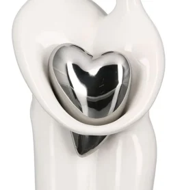 Gilde Skulptur, Par med sølvhjerte* Gave-ideer|Bryllup