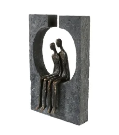 Gilde Skulptur, Sammenhold – tiden er kostbar, H 27 cm* Figurer & Skulpturer|Bolig