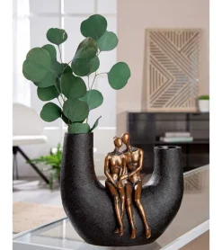 Gilde Skulptur, Vase med Par, 21 cm* Bryllup|Gave-ideer