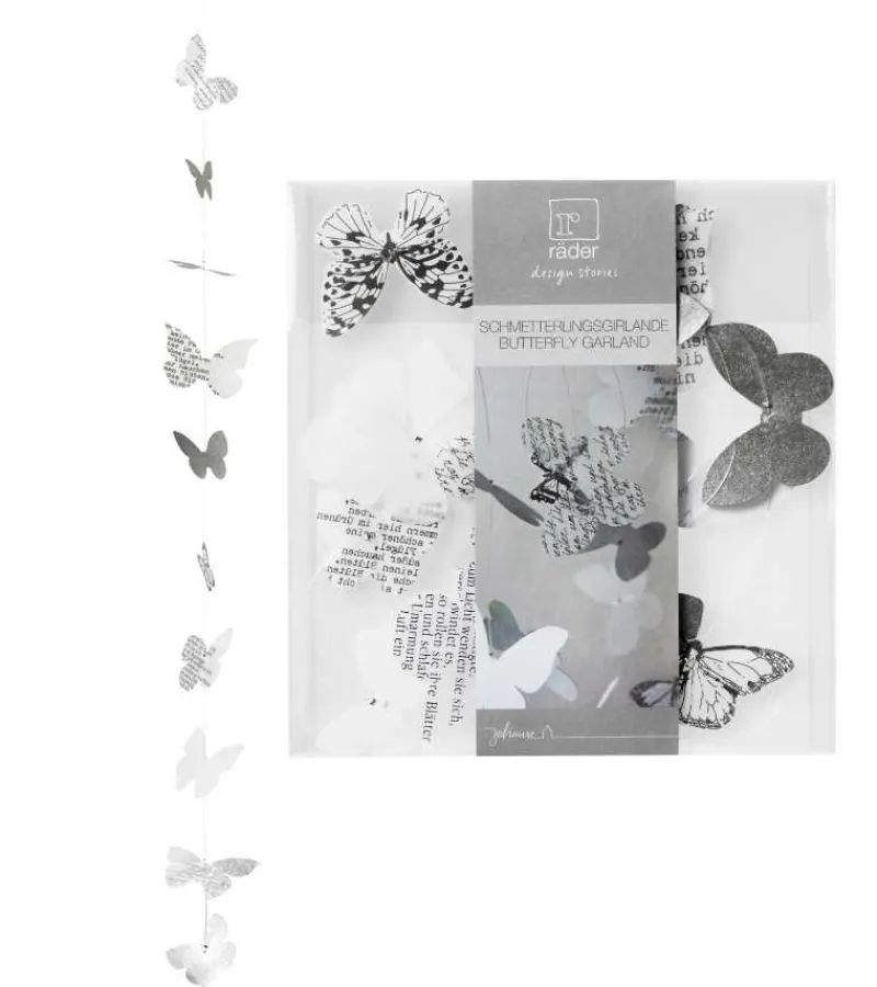 Ru00e4der Design Stories Sommerfugle guirlande, 150 cm* Gave-ideer|Studentergaver