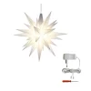 Herrnhuter Sæt a 1 Stjerne, Hvid, 13 cm LED, incl. adapter* Stjerner|Herrnhuter Stjerner
