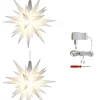 Herrnhuter Sæt a 2 Stjerne, Hvid, 13 cm LED, incl. adapter* Stjerner|Herrnhuter Stjerner