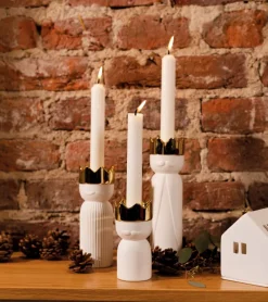 Ru00e4der Design Stories SÆT De 3 Vise Mænd i hvidt porcelæn* Krybbespil|Jul