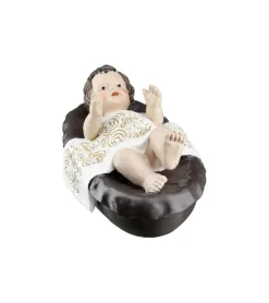 Gilde 3-Sæt, Julekrybbe figurer, Cream og guld, 26 cm* Krybbespil|Jul