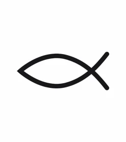 Rico Design Stempel FISK SYMBOL* Servietter Og Pynt|Papirvarer