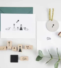 Rico Design Stempel Sæt, Julekrybbe motiver* Servietter Og Pynt|Papirvarer