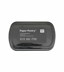 Rico Design Stempelpude, DYE INK PAD, Sort* Servietter Og Pynt|Papirvarer