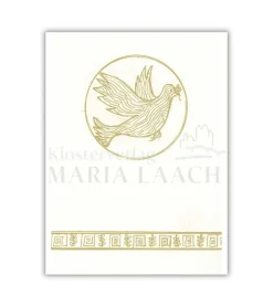 Maria Laach Stort dobbeltkort, Helligåndsdue, naturpapir* Kort|Papirvarer