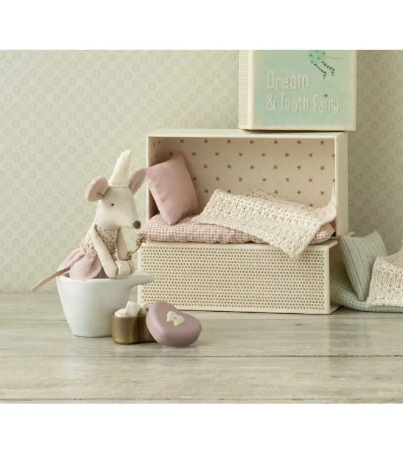 Maileg Tandæske, Lille – Lyserød,*Børn 5-7 År|Til Børn