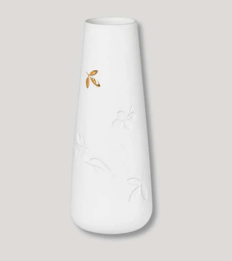 Ru00e4der Design Stories Vase med guldblad, 21 cm* Gave-ideer|Mors Dag