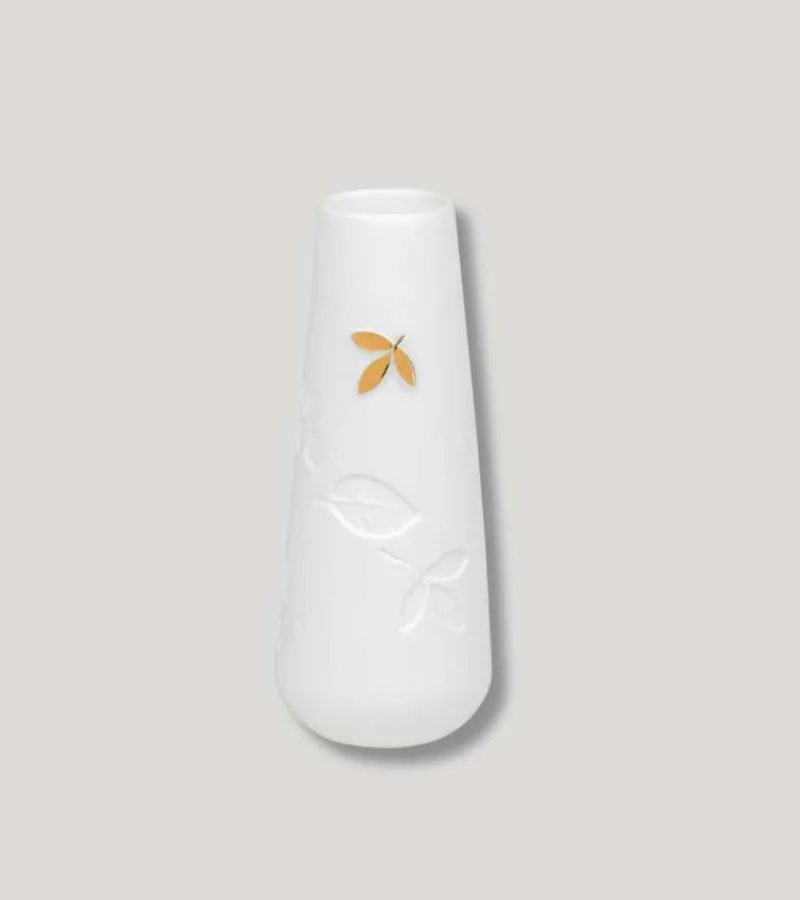 Ru00e4der Design Stories Vase med guldblad, 9 cm* Gave-ideer|Mors Dag