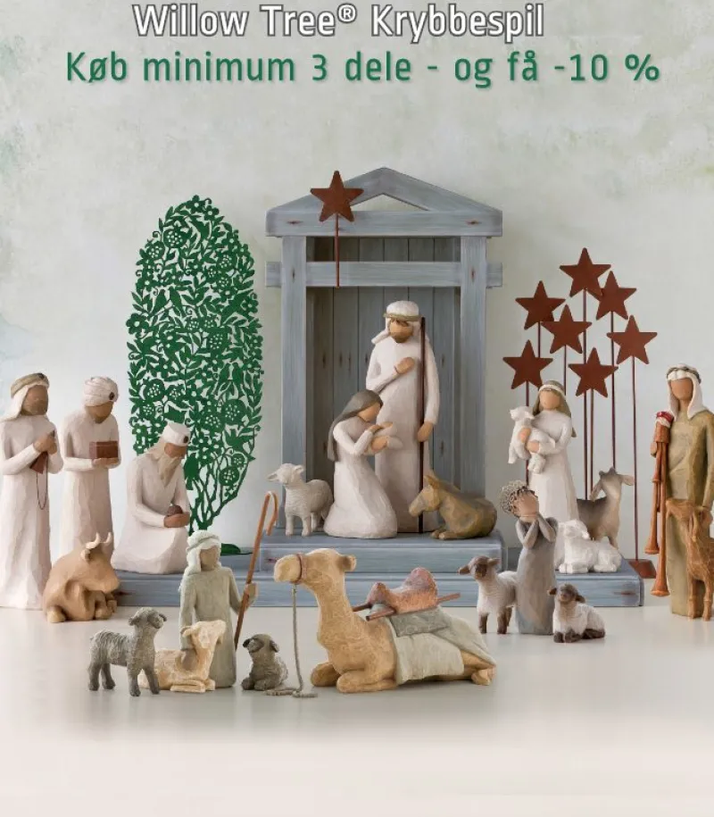 WillowTree Willow Tree, Metal Star Backdrop* Krybbespil|Jul